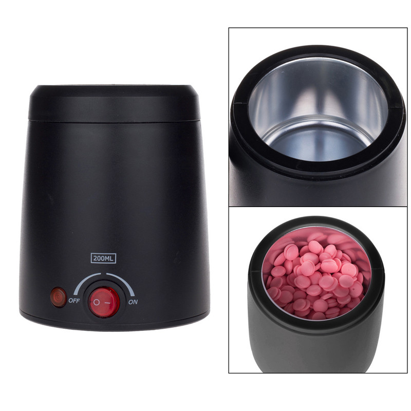 Elektrinis vaško šildytuvas karšto vaško aparatas parafino puodo šildytuvas plaukelių šalinimo vaško lydalo mašina Greitas šildytuvas Lengvas naudoti EU kištukas