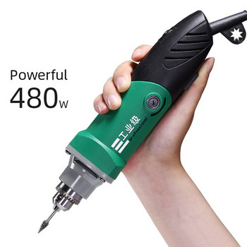 110V/220V Електрически гравьор Dremel Style Мини електрическа бормашина с въртящи се инструменти Dremel с гъвкав вал Електрическа ръчна бормашина