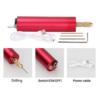 CMCP USB мини електрическа ръчна бормашина Направи си сам електрическа мелница Carving Pen Преносим комплект ротационни инструменти за гравиране Шлифоване Полиране