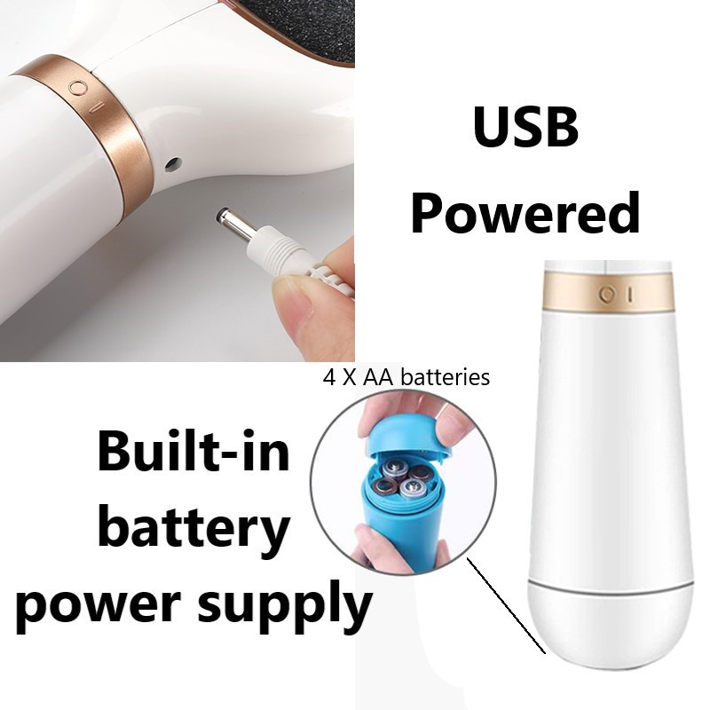 Stroj za njegu stopala Foot Hard Dry Odstranjivanje mrtve kutikule Alati za njegu pedikure Uklanjanje Turpija za brušenje stopala Električni alat za kožu
