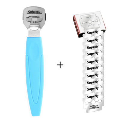 1 kom. Brijač za kožu stopala od nehrđajućeg čelika Rezač za skidanje zanoktica Rašpica Turpija za pedikuru Alat za njegu stopala