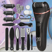 Elektrinis pėdų dildės nuospaudų šalinimo aparatas pedikiūro prietaisas pėdoms valyti pėdas kulnui kietai įtrūkusiai negyvai odai Pėdų šlifuoklis priežiūros priemonė