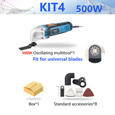 NEWONE 300W/350W/500W осцилиращ инструмент Мултифункционален електроинструмент Електрически тример Реновиращ трион 3 с дръжка, Направи си сам подобрение на дома