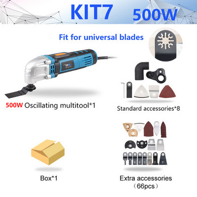 NEWONE 300W/350W/500W осцилиращ инструмент Мултифункционален електроинструмент Електрически тример Реновиращ трион 3 с дръжка, Направи си сам подобрение на дома