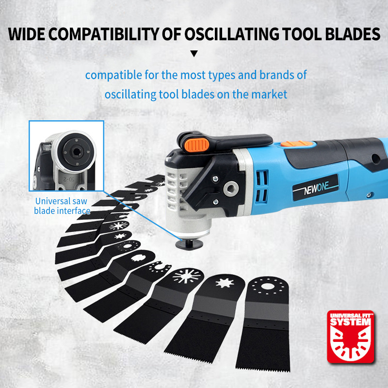 NEWONE 300W/350W/500W осцилиращ инструмент Мултифункционален електроинструмент Електрически тример Реновиращ трион 3 с дръжка, Направи си сам подобрение на дома
