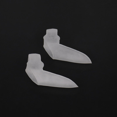 1 par prstiju stopala od silikonskog gela s dvije rupe za odvajanje nožnih prstiju Štitnik za palac Valgus Podešivač čukljeva Hallux Valgus Guard njega stopala