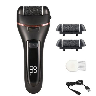 Įkraunama elektrinė pėdos dildė kulnams Šlifavimo pedikiūro įrankiai Profesionalus pėdų priežiūros įrankis Dead Hard Skin nuospaudų valiklis