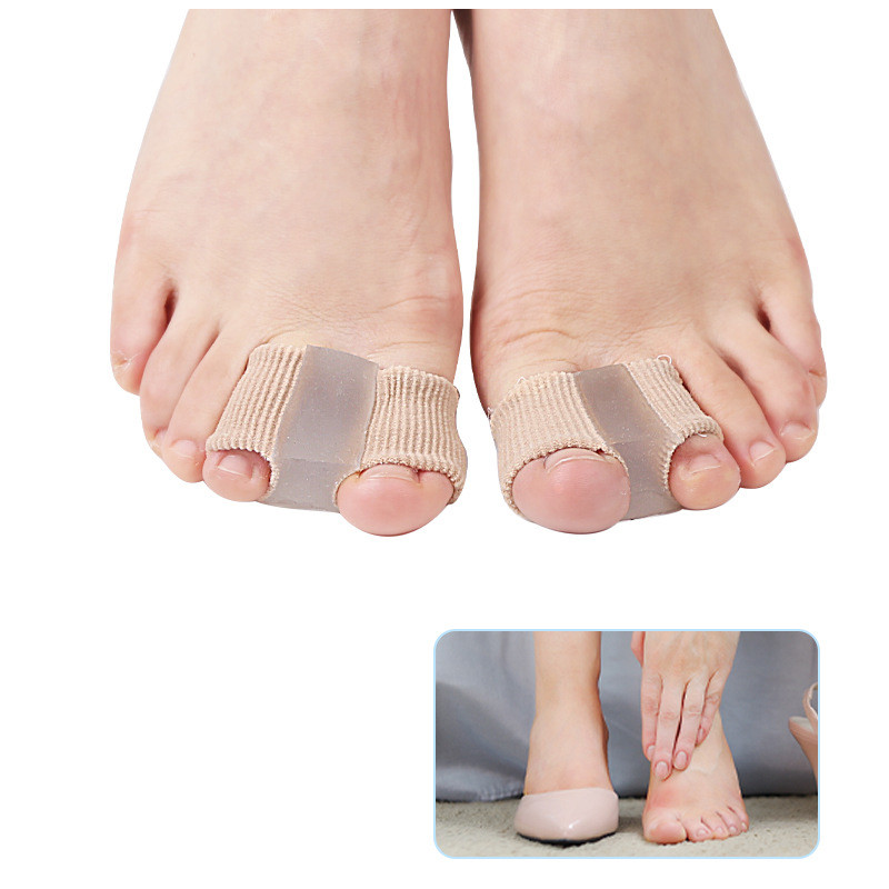 Pedichiură Ortezi Separator de degete Branț din silicon Hallux Valgus Bone Valgus Corector Degetul mare Picior Metatarsian Instrument de îngrijire a picioarelor