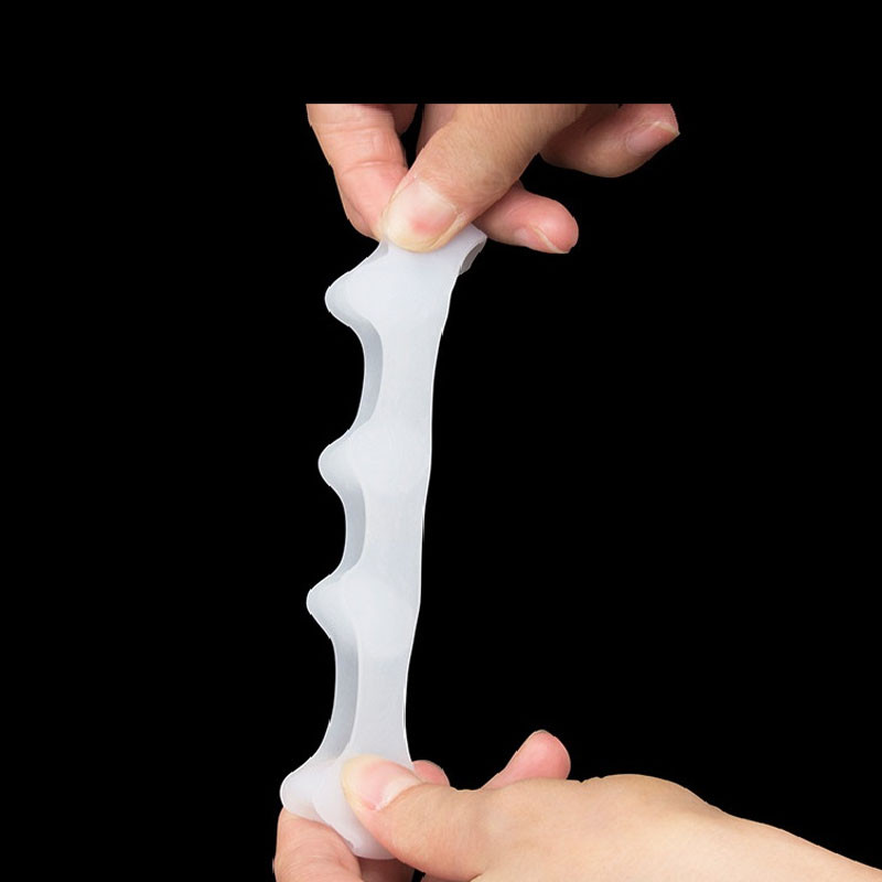 Korekcija odvajača nožnih prstiju Silikonski korektor čukljeva Hallux Valgus Spacer ispravljač za ravnanje Ublažava bol Siguran za višekratnu upotrebu Njega stopala