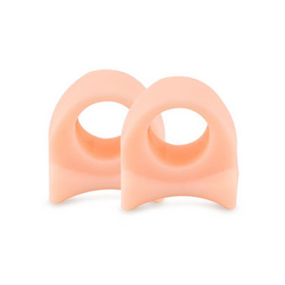 2 vnt. Silikoniniai pirštų atskyriklis kaulo ektropiono reguliatorius pirštų išorinis prietaisas Big Hallux Valgus korektorius pėdų priežiūros įrankiai