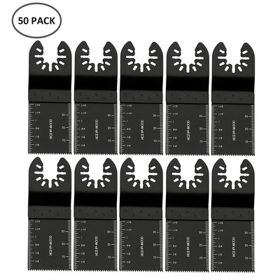 60/50/20/10/5 PCS Аксесоари за режещи ножове Осцилиращи многофункционални ножове за триони за Renovator Power Инструменти за рязане на дърво Накрайници