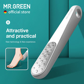 MR.GREEN lábreszelő kétoldalas bőrkeményedés eltávolító elhalt bőrre Professzionális pedikűr eszközök Callous Scraper Foot Sander sarokszűrő