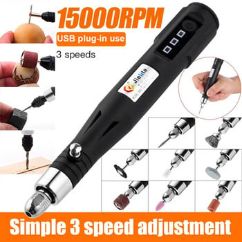 15000RPM Χειρός USB Mini Electric Grinder Drill Grinder Engraving Pen Grinding Machine With 40/105/161/217Pc Tool Accessories Set DIY