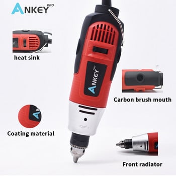 Dremel Mini Electric Drill Engraver Περιστροφικό μηχάνημα στίλβωσης εργαλείων 260W ηλεκτρικό εργαλείο μεταβλητής ταχύτητας στυλό χάραξης με αξεσουάρ