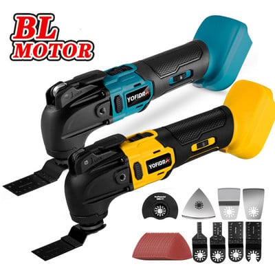 Električni oscilirajući višenamjenski alati bez četkica Renovator s promjenjivom brzinom DIY električni alat za poboljšanje doma za Makita 18V bateriju