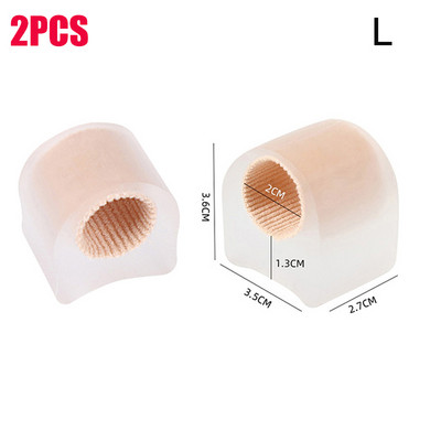 Silikoninis pirštų atskyrimo įtaisas „Bunion Hallux Valgus Corrector Thumb Foot Care“ Ortopedinis pirštų pirštų atskyriklis.