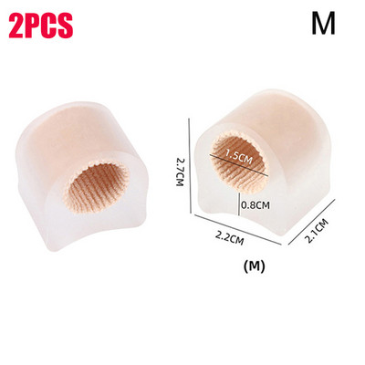 Silikoninis pirštų atskyrimo įtaisas „Bunion Hallux Valgus Corrector Thumb Foot Care“ Ortopedinis pirštų pirštų atskyriklis.