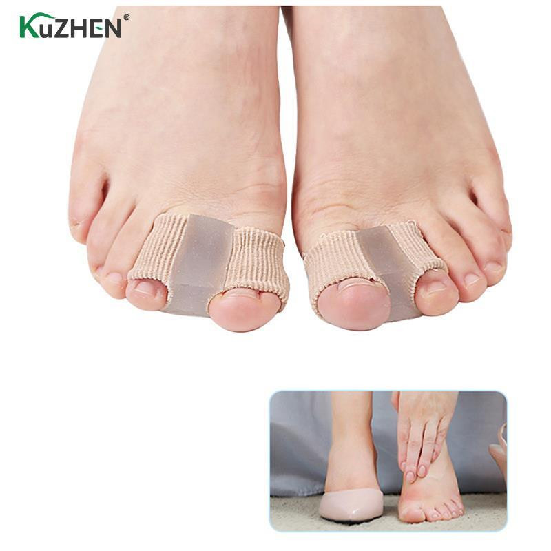 Silikoninis pirštų atskyrimo įtaisas „Bunion Hallux Valgus Corrector Thumb Foot Care“ Ortopedinis pirštų pirštų atskyriklis.