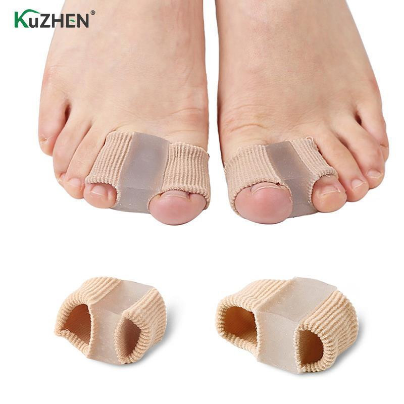 Silikoninis pirštų atskyrimo įtaisas „Bunion Hallux Valgus Corrector Thumb Foot Care“ Ortopedinis pirštų pirštų atskyriklis.