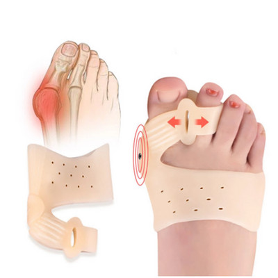 Toe Separator Hallux Valgus Splint Pedicure Tool Bunion Corrector Foet Care Bone Iighting Thumb Pedicure Orthosis 1Pair/2Pcs