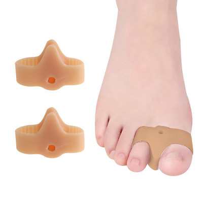 Toe Separator Hallux Valgus Splint Pedicure Tool Bunion Corrector Foet Care Bone Iighting Thumb Pedicure Orthosis 1Pair/2Pcs