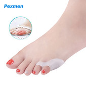 Pexmen 2/4Pcs Gel Tailor's Bunion Corrector Pad Bunionette Straightener Jastuk Separator Jastučić Pinky Toe Štitnik Za ublažavanje bolova Spacer