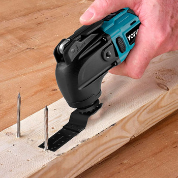 Yofidra Brushless Oscillating Multi-Tool for Makita 18V Battery Trimmer Trimmer Shovel cutting Woodworking Tool