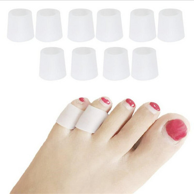 10 buc/5 perechi de gel siliconic tub pentru degetele de la picioare bataturi blistere Protector pentru roze degete gel pentru mâneca pentru degetele de la picioare Bone Brace Suport