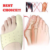 Elastinis Bunion Corrector 1 gabalas pėdų priežiūros įrankis Big Foot Bones Pirštų separatorius Hallux Valgus Ortopedijos reikmenys