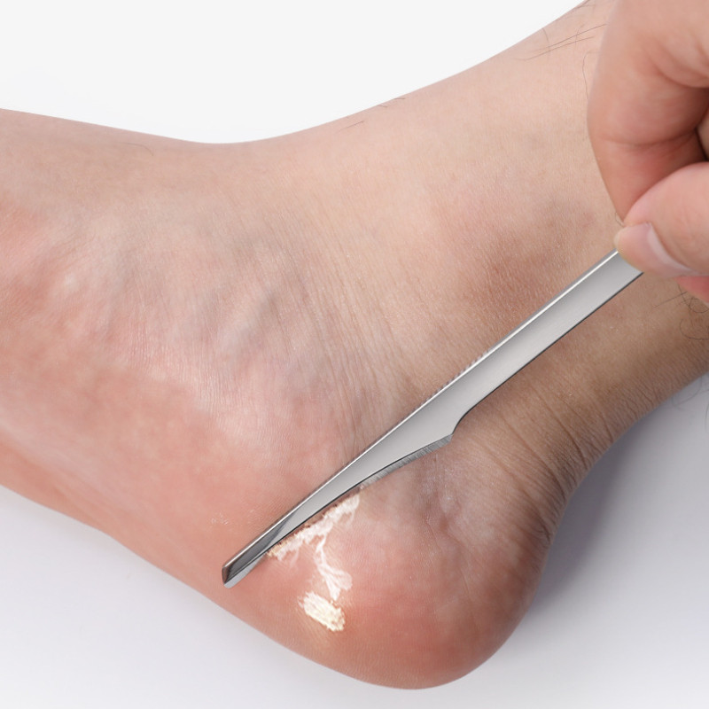 Instrumente pentru manichiură Pedichiură Razor pentru unghii pentru picioare Picior Kit cuțit pentru pedichiură Picior Calus Rasp File Dispozitiv pentru îndepărtarea pielii moarte Instrumente pentru îngrijirea picioarelor