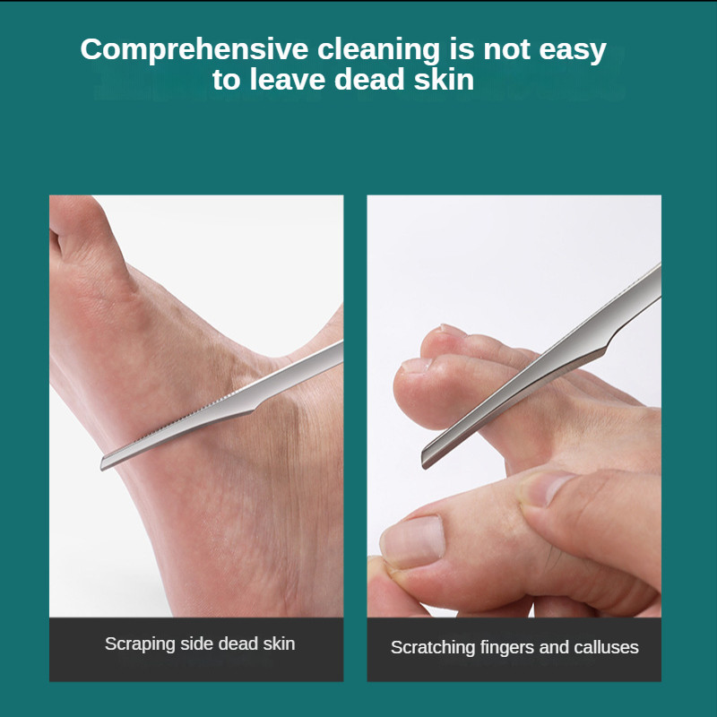 Instrumente pentru manichiură Pedichiură Razor pentru unghii pentru picioare Picior Kit cuțit pentru pedichiură Picior Calus Rasp File Dispozitiv pentru îndepărtarea pielii moarte Instrumente pentru îngrijirea picioarelor
