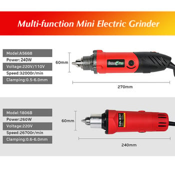 Engraver Dremel Electric Drill Mini Drill Drill Engraving Mini Drill Drill Electric Rotary Tool Mini Grinding Machine 110V/220V