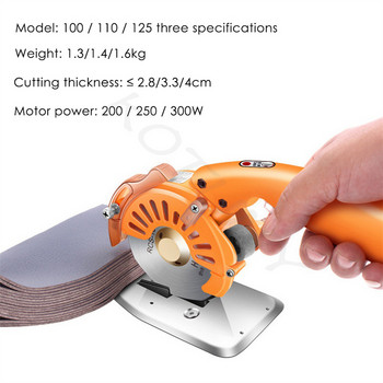 Direct-drive Electric Round Cutter Tailor Electric Scissors Υφασμάτινη μηχανή κοπής Ειδική για την κατασκευή ραπτών ρούχων