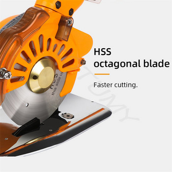 Direct-drive Electric Round Cutter Tailor Electric Scissors Υφασμάτινη μηχανή κοπής Ειδική για την κατασκευή ραπτών ρούχων