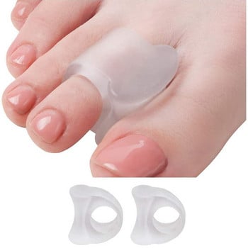 1 Pair Toe Separators Toe Silicone Bunion Guard Foot Care Orthopedic Finger Separator Toe Separator Pad Foot Care Pad