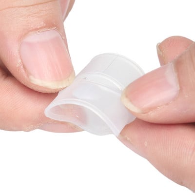 Εργαλείο διόρθωσης σιλικόνης Ingrown Toe Nail Treatment Elastic Ingrown Toe Nail Treatment Elastic ισιωτικό κλιπ Σιδεράκι για πεντικιούρ 2τμχ