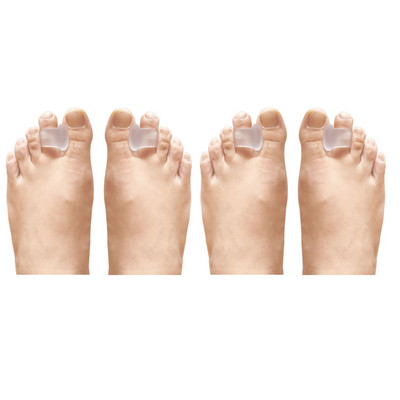 2db=1pár szilikon gél nagylábujj elválasztó bunion állító lábujjak protektor Csont Hallux Valgus Corrector lábápoló pedikűr