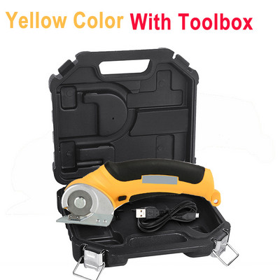 Foarfece de cusut Foarfece electrice Cutter electric reîncărcabil fără fir Foarfece pentru carton, piele, țesătură, covor, pânză