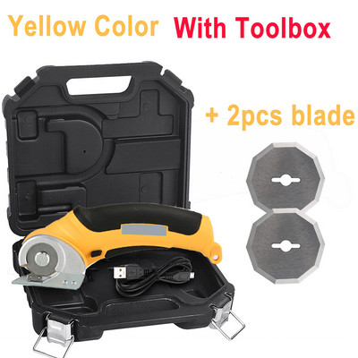 Foarfece de cusut Foarfece electrice Cutter electric reîncărcabil fără fir Foarfece pentru carton, piele, țesătură, covor, pânză