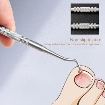 Toe Nail Care Hook Ingrown Διόρθωση Ingrown Toe Lifter File Manicure Pedicure Nails Clean Foot Care Tool