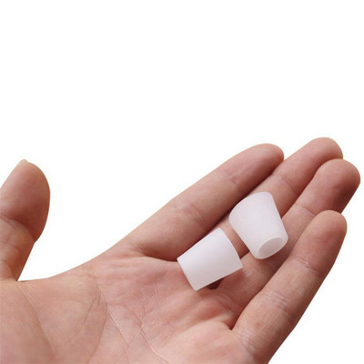 4 buc/lot Gel siliconic Tub pentru degetele de la picior Corect pentru bășici pentru bataturi Gel de protecție Pinkie Protector pentru degete Separator pentru degetele de la picioare
