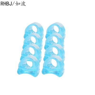 2/4/8db Szilikon Gél Nagylábujj elválasztó Bunion Adjuster Foot Fingers Protector Bone Hallux Valgus Corrector lábápoló pedikűr