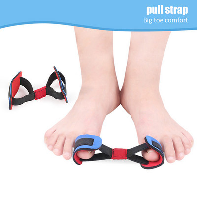 Hallux Valgus Corrector öv helyreállító edzés edzőheveder lábujjleválasztó hordágy hüvelykujj rugalmas szalag lábápoló eszközök
