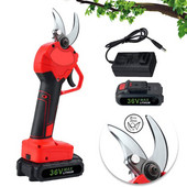 36 V akkus metszőolló elektromos metszőolló 2000 mAh lítium-ion akkumulátorral, hatékony gyümölcsfa Bonsai ágvágóval