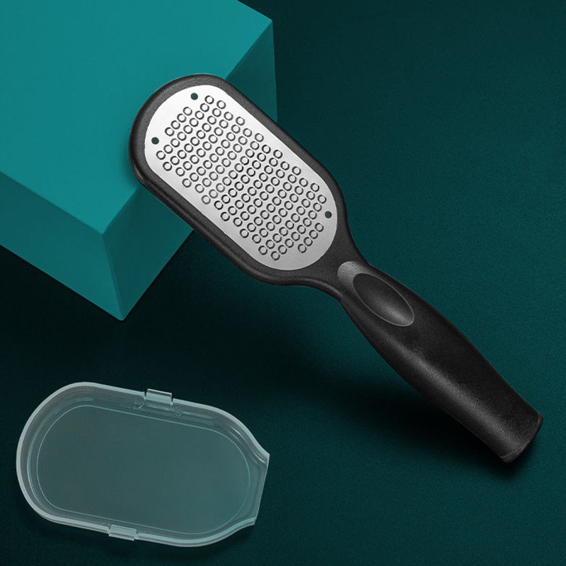 Pedichiură Pilă pentru picior Îndepărtează calusuri Racătoare pentru picioare din oțel inoxidabil Râzlă portabilă Răzătoare pentru picioare Colossal Scrubber Pro pentru picioare umede/uscate