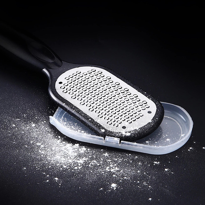 Pedichiură Pilă pentru picior Îndepărtează calusuri Racătoare pentru picioare din oțel inoxidabil Râzlă portabilă Răzătoare pentru picioare Colossal Scrubber Pro pentru picioare umede/uscate