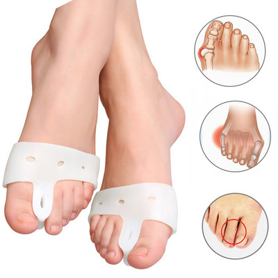 2vnt Bunion Corrector Hallux Valgus Corrector pirštų atskyrikliai pedikiūro įrankis Bone Nykštys Ortopedinės petnešos pėdos apsaugos įtvaras