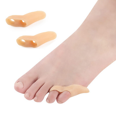 Pexmen 2/4 db Tailor's Bunion Pads Little Toe Bunion Corrector Pinky Toe Protector Elválasztó bőrkeményedésekre és tyúkszemekre