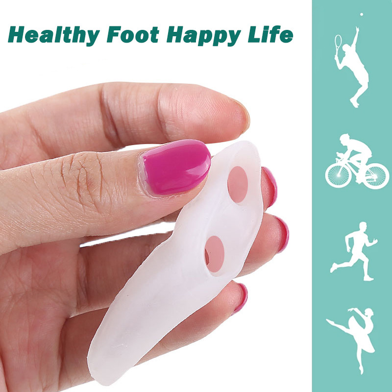 Pexmen 2/4 db Tailor's Bunion Pads Little Toe Bunion Corrector Pinky Toe Protector Elválasztó bőrkeményedésekre és tyúkszemekre
