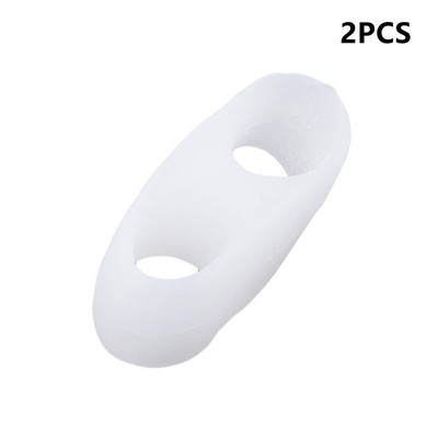 1 Ζεύγος Hallux Valgus σιλικόνης Διόρθωση Gel Foot Care Separator Toe Separator Little Finger Protector Bunion Adjuster Protetor Joanete